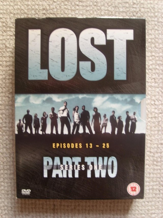 Preview of the first image of Lost Season 1 and 2 DVDs.