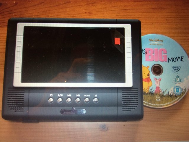 Image 2 of Brand New Car Twin Screen Portable DVD System