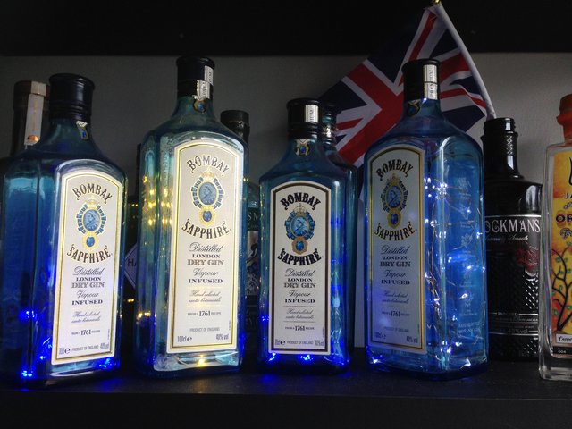 Preview of the first image of Gin bottle lights.