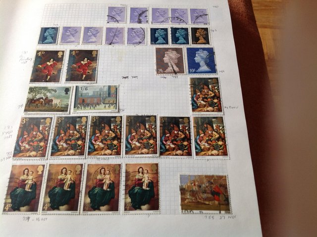 Image 25 of Whole Album of my life time collection of STAMPS OF ENGLAND