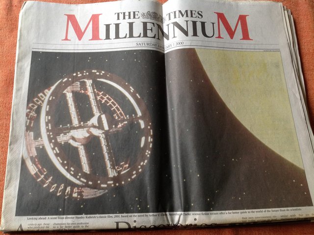 Image 3 of Millennium souvenir news papers