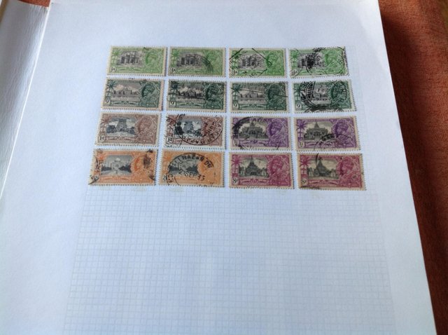 Image 2 of Album containing stamps of India from 1800s to 1980s