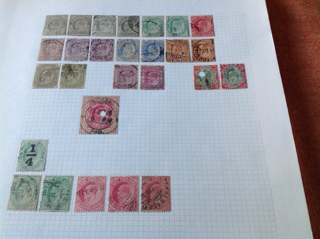 Image 4 of Album containing stamps of India from 1800s to 1980s