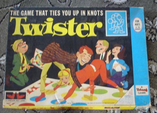 Preview of the first image of VINTAGE TWISTER GAME ***REDUCED***.