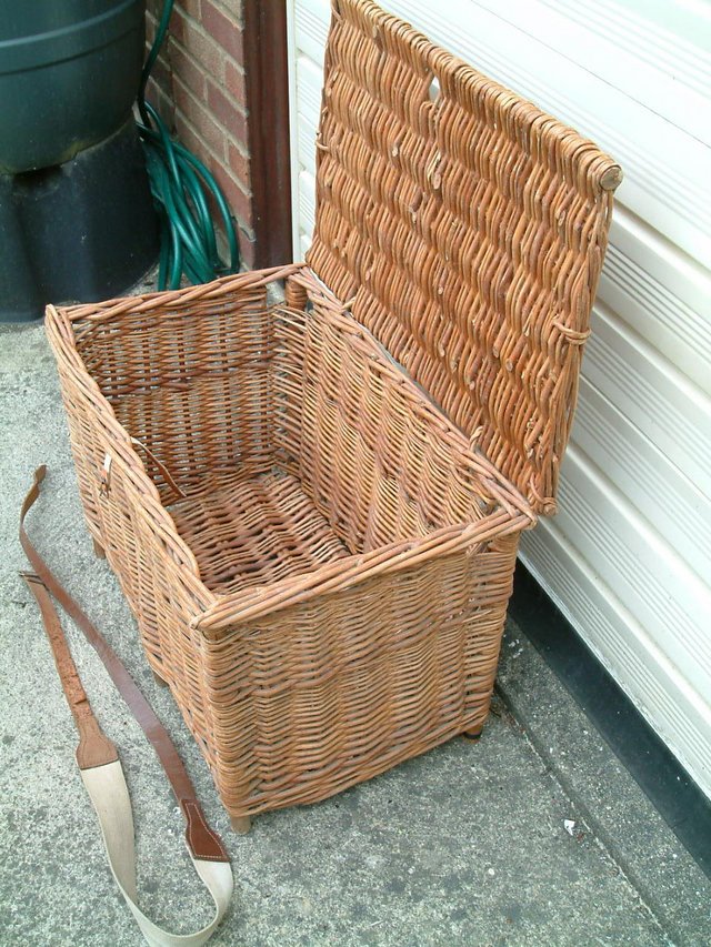 Image 2 of 70's Wicker Basket