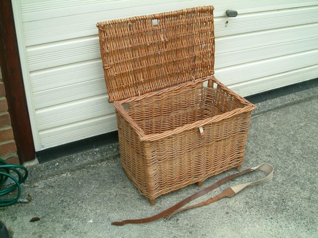 Image 4 of 70's Wicker Basket
