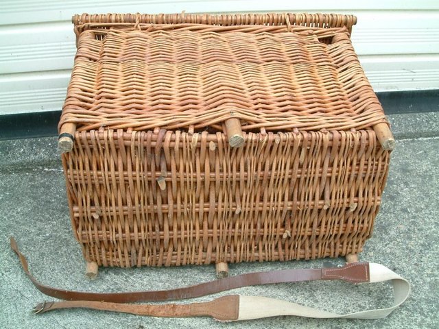 Preview of the first image of 70's Wicker Basket.