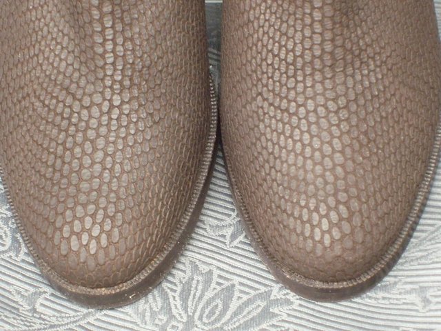 Image 2 of Brown Leather Ankle Boots – Size 5/38 – NEW!