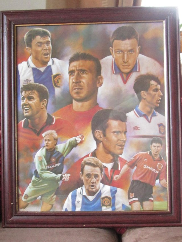 Preview of the first image of Manchester United Legends Framed Print..