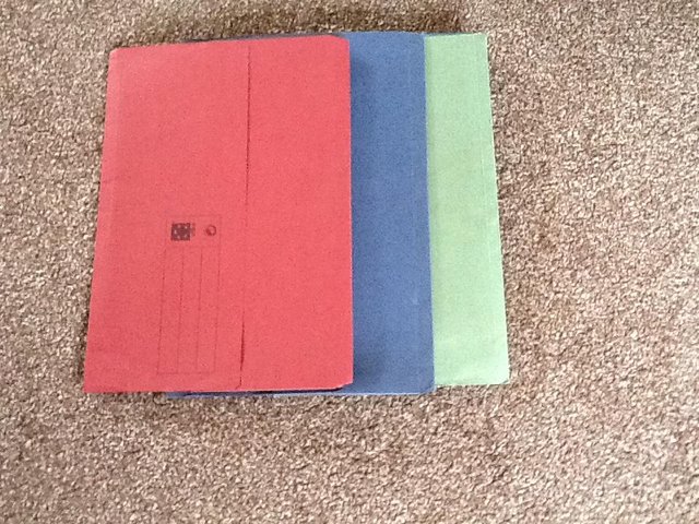Preview of the first image of COLOURED MANILLADOCUMENT WALLETS.