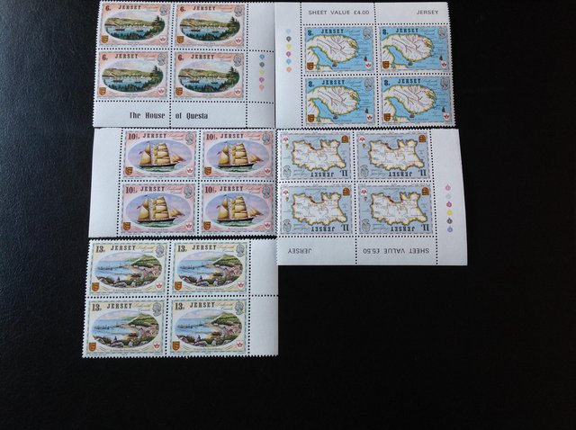 Preview of the first image of Mint stamps of Jersey- 1978- Links with Canada.