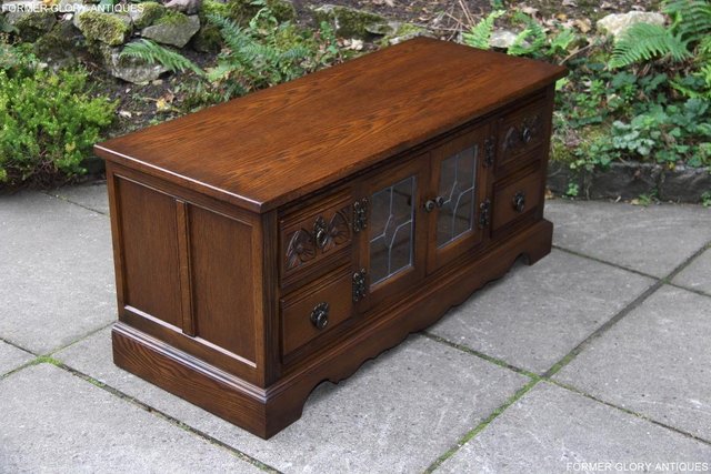 Image 64 of AN OLD CHARM LIGHT OAK TV DVD CABINET BASE STAND HI FI TABLE