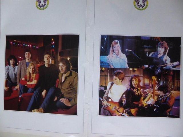 Preview of the first image of ORIGINAL 1979 WINGS CONCERT PROGRAMME.
