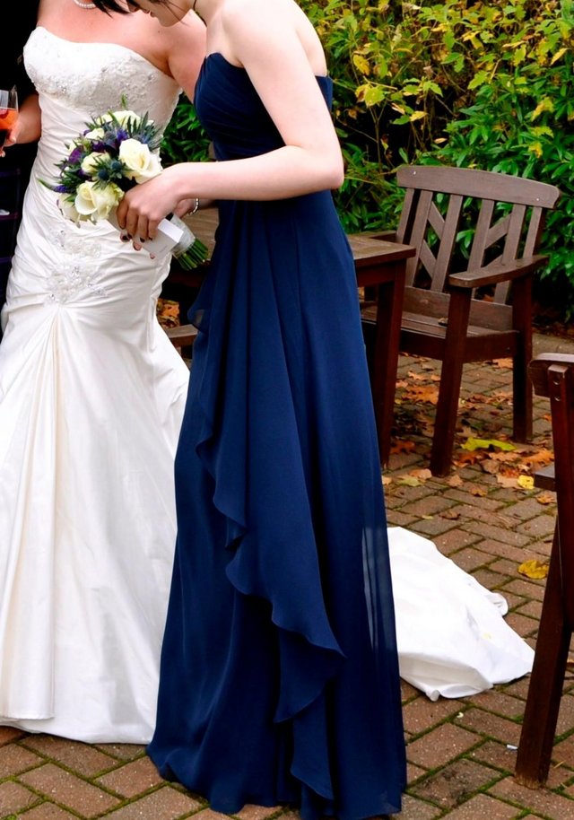 Preview of the first image of Kelsey Rose Bridesmaid Dress Navy.
