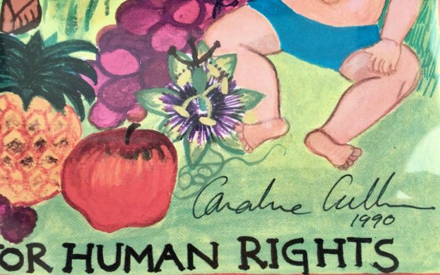 Image 5 of Human Rights Poster 1948” Signed.