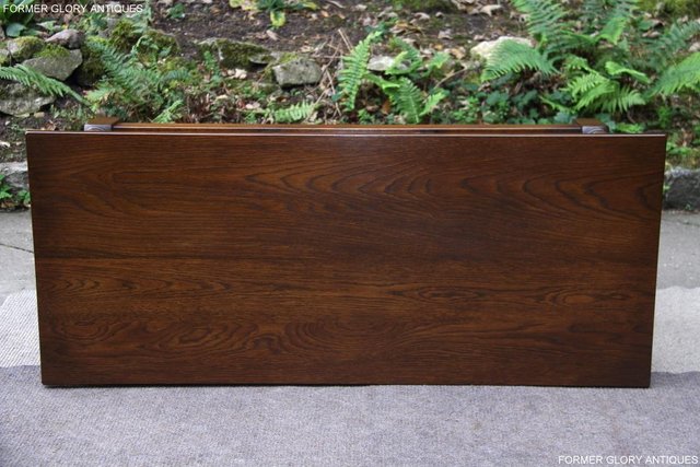 Image 21 of OLD CHARM LIGHT OAK LONG COFFEE WINE TABLE CABINET TV STAND