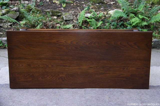 Image 35 of OLD CHARM LIGHT OAK LONG COFFEE WINE TABLE CABINET TV STAND