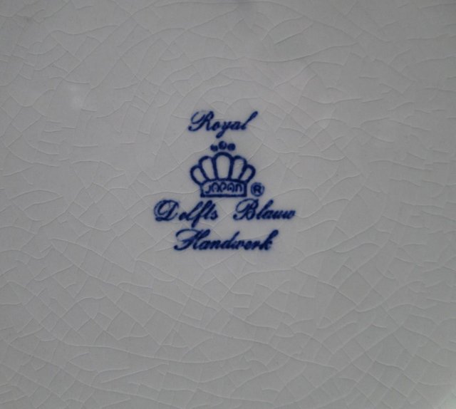 Image 3 of Royal Delfts Blauw Wall plate (Incl P&P)