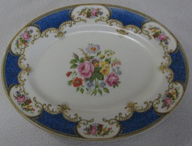 Image 3 of Myott Coronation Rose Platter (Incl P&P)