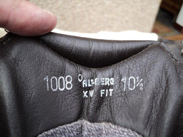 Image 2 of Altberg boots 10.5 EXTRA WIDE