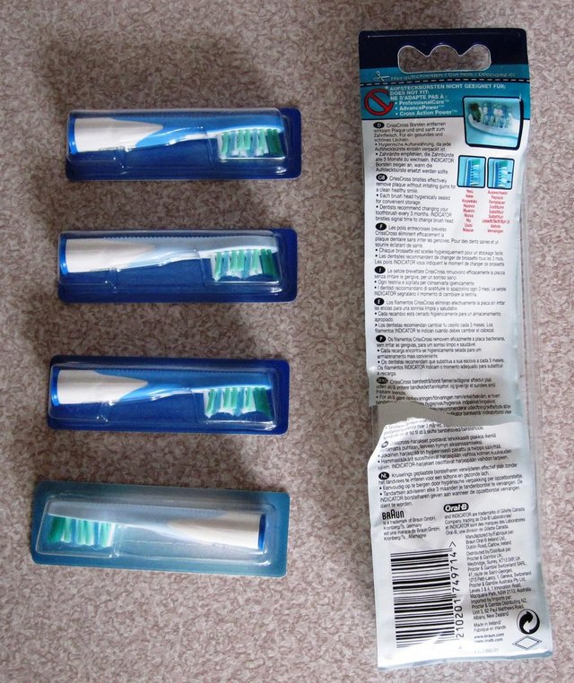 Image 2 of ORAL-B SONIC BRUSH-HEADS.
