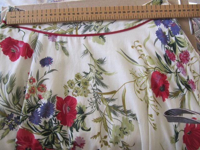 Image 2 of Monsoon Cotton Skirt - Excellent Condition