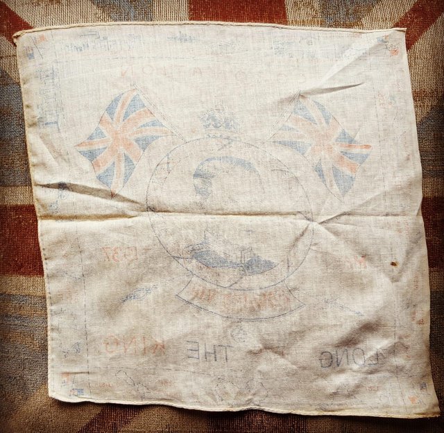 Preview of the first image of Edward VIII Handkerchief.