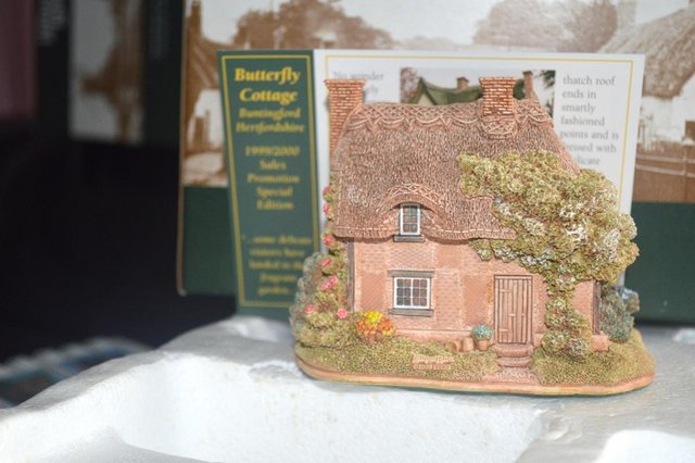 Image 5 of Lilliput Lane - Butterfly Cottage (signed by painter)