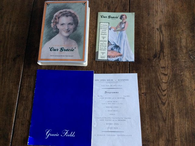 Preview of the first image of Gracie Fields memorabilia.