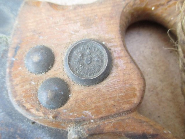 Image 3 of Old tenon saw, Brass backed stamped