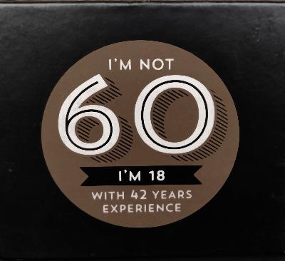 Image 3 of "Brand New" Happy 60th Birthday Mug - Boxed.  BX17