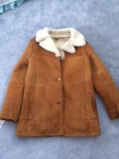 Preview of the first image of Ladies/girls Real sheepskin coat.