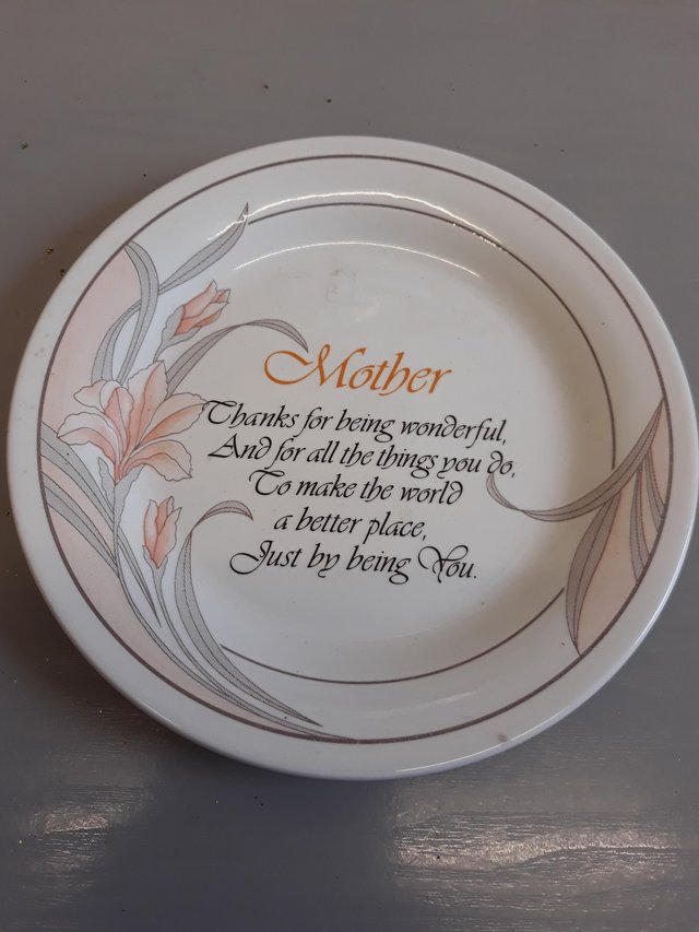 Preview of the first image of Plate with Mother Verse.