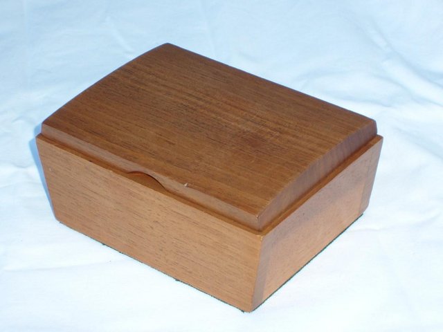 Image 4 of Vintage Mid Century Wood Box