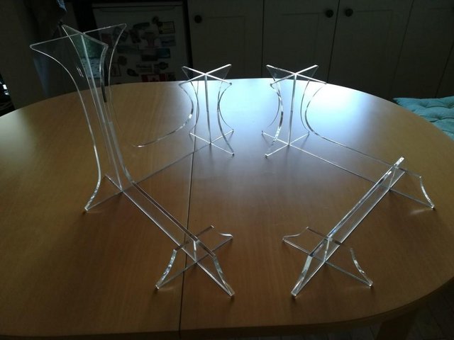 Image 3 of Cake Display Stand (Versatile/Perspex) for Celebration Cakes