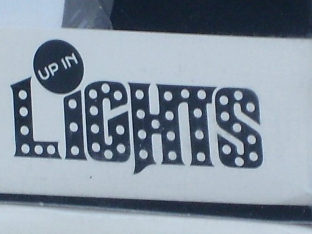 Image 2 of UP IN LIGHTS White Light Up Letter “U” – NEW!