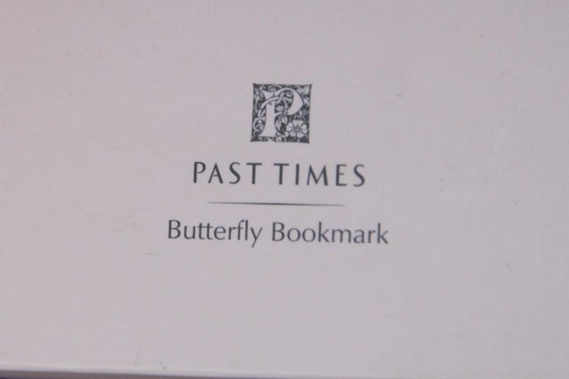 Image 4 of “Past Times” Butterfly Bookmark – New In Box