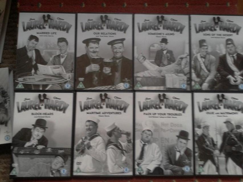Preview of the first image of Laurel & Hardy DVD's as new many to choose from.