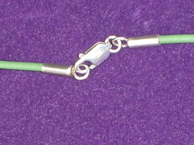 Image 5 of Sara Berry Artisan 925 Silver & Glass Pendant Necklace