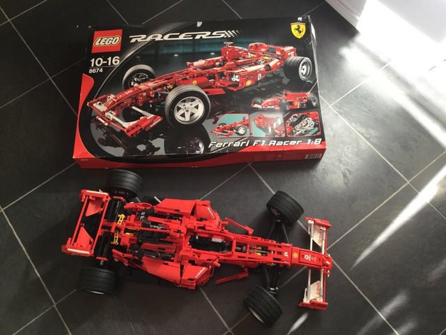 Preview of the first image of Rare  Ferrari F1 Racer.Lego. complete.