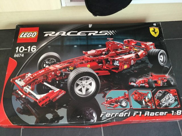 Image 2 of RARE…..Ferrari F1 Racer.Lego. complete 1:8 working car