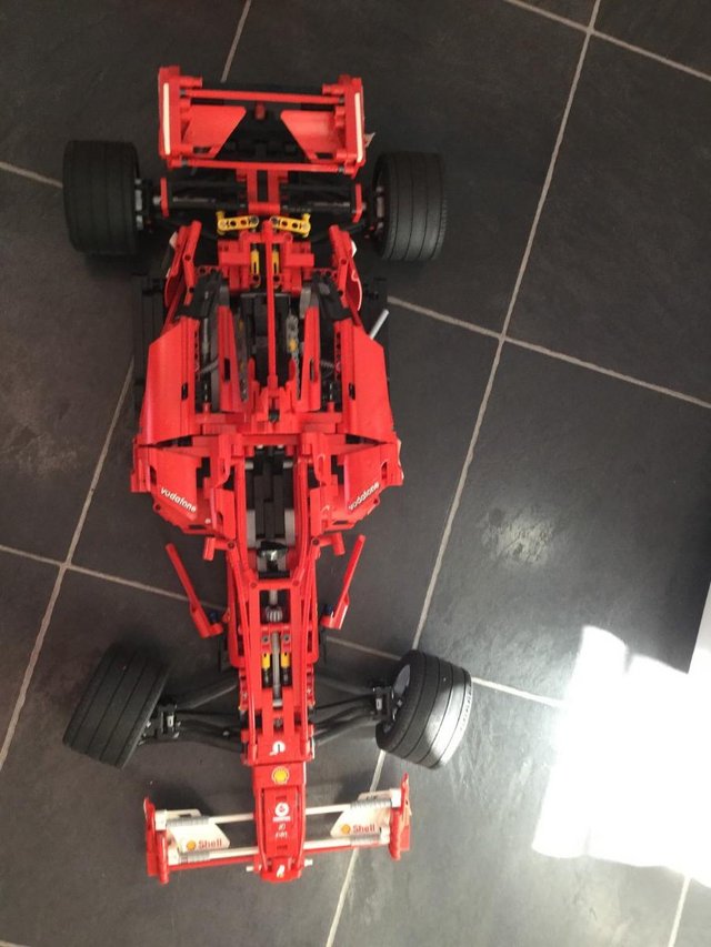 Image 3 of RARE…..Ferrari F1 Racer.Lego. complete 1:8 working car