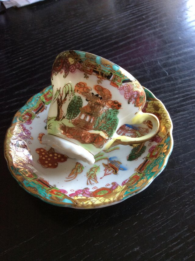 Preview of the first image of China cup and saucer.