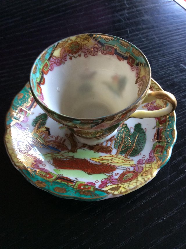 Image 3 of China cup and saucer