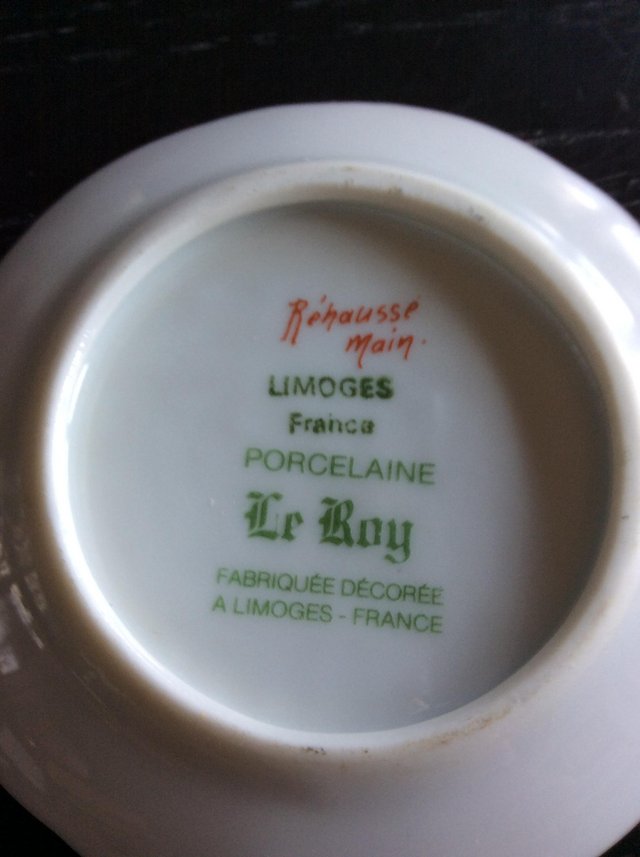 Image 2 of Limoges Rehousse Main small plate