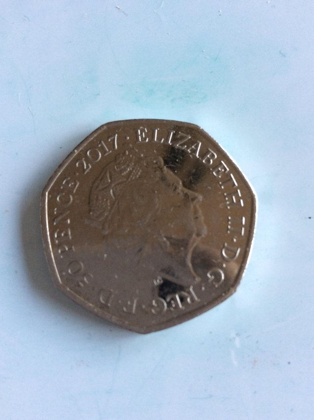 Image 2 of Jeremy Fisher 50p coin