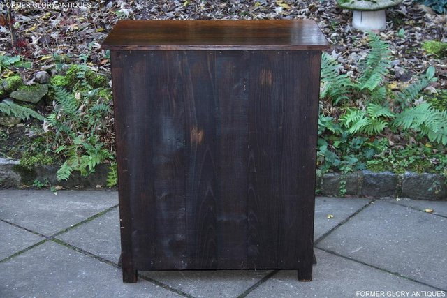 Image 35 of TITCHMARSH AND GOODWIN OAK CHEST OF DRAWERS STAND SIDEBOARD