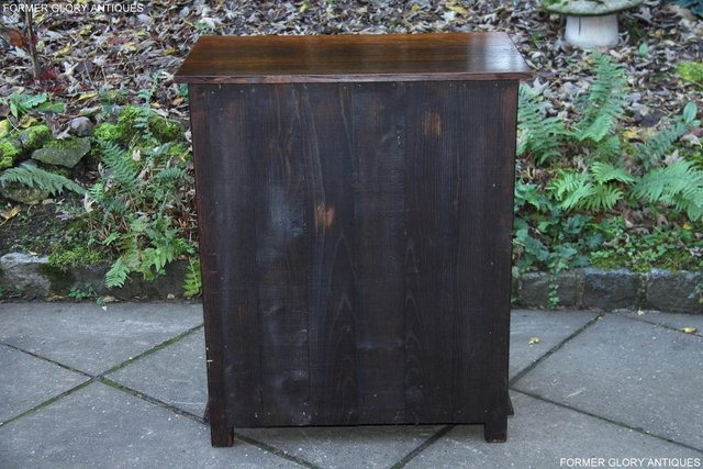 Image 43 of TITCHMARSH AND GOODWIN OAK CHEST OF DRAWERS STAND SIDEBOARD