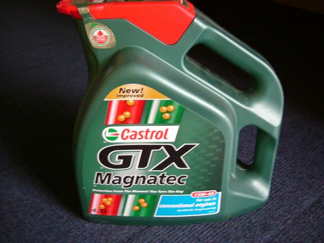 Preview of the first image of Castrol GTX Magnatec and High Mileage Engine Oil.