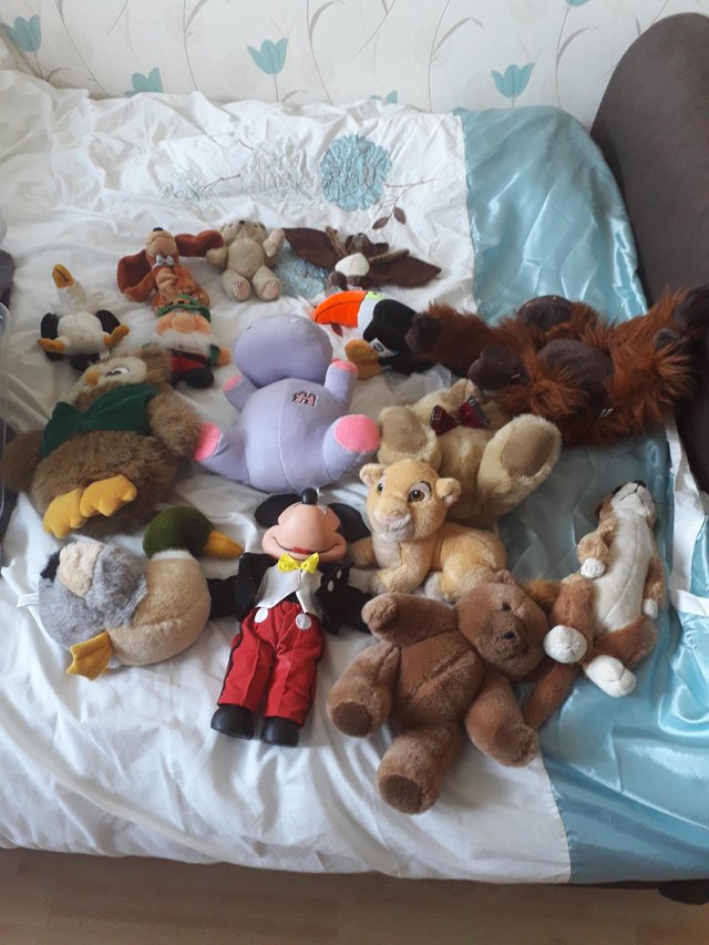 Preview of the first image of Various soft toys good condition also includes Ty Beanies.